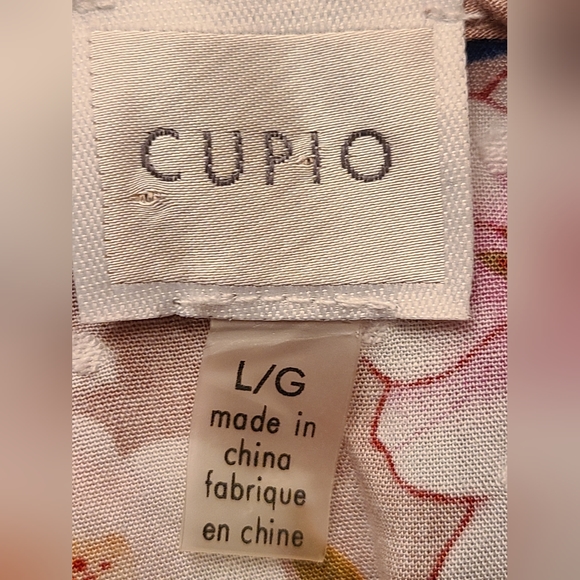 Cupio size L multi color top - Picture 8 of 9